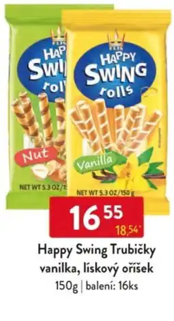 Qanto Happy Swing Trubičky vanilka, lískový oříšek nabídka
