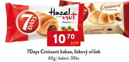 Qanto 7Days Croissant kakao, lískový oříšek nabídka