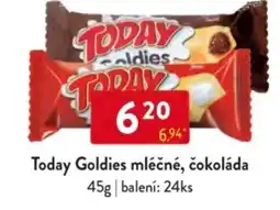 Qanto Today Goldies mléčné, čokoláda nabídka