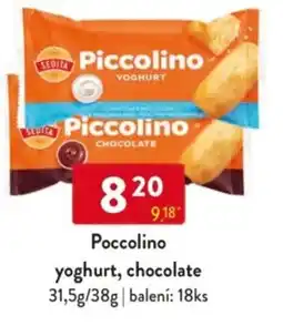 Qanto Poccolino yoghurt, chocolate nabídka