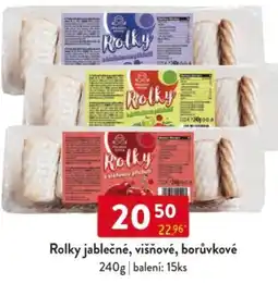 Qanto Rolky jablečné, višňové, borůvkové nabídka