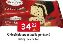 Qanto Chlebíček stracciatella polévaný nabídka