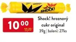 Qanto Shock! hroznový cukr original nabídka