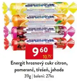 Qanto Energit hroznový cukr citron, pomeranč, třešeň, jahoda nabídka