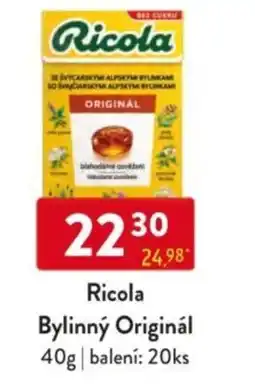 Qanto Ricola Bylinný Originál nabídka