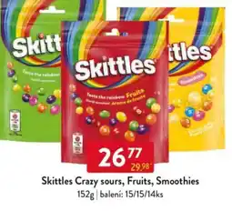 Qanto Skittles Crazy sours, Fruits, Smoothies nabídka