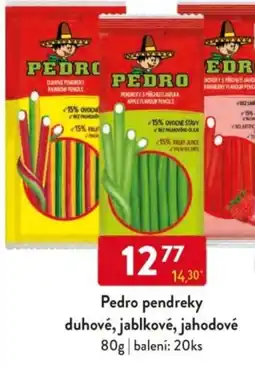 Qanto Pedro pendreky duhové, jablkové, jahodové nabídka