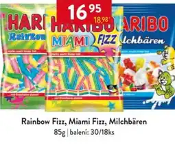 Qanto Rainbow Fizz, Miami Fizz, Milchbären nabídka