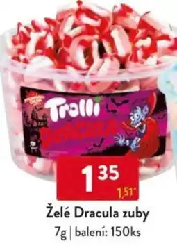 Qanto Želé Dracula zuby nabídka