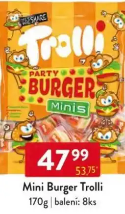 Qanto Mini Burger Trolli nabídka