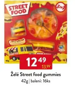 Qanto Želé Street food gummies nabídka