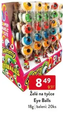 Qanto Želé na tyčce Eye Balls nabídka