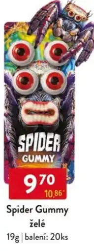 Qanto Spider Gummy želé nabídka