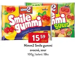 Qanto Nimm2 Smile gummi ovocné, sour nabídka