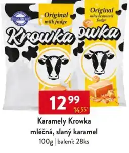 Qanto Karamely Krowka mléčná, slaný karamel nabídka