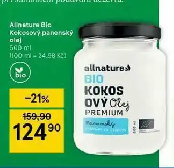 Tesco Kokosový panenský olej nabídka
