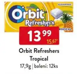 Qanto Orbit Refreshers Tropical nabídka