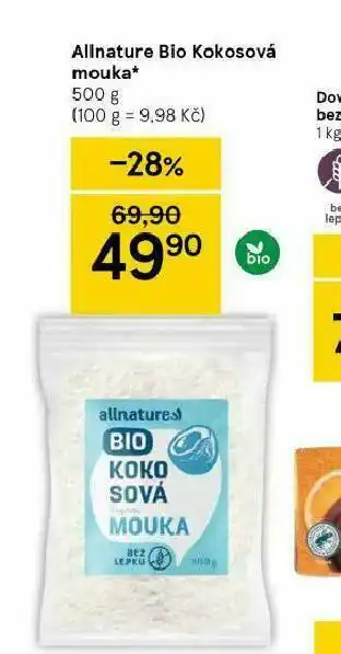 Tesco Kokosová mouka nabídka
