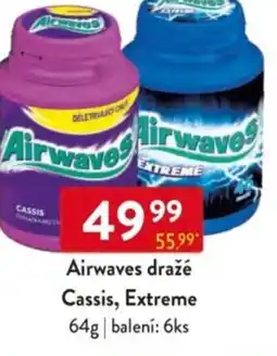 Qanto Airwaves dražé Cassis, Extreme nabídka