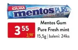 Qanto Mentos Gum Pure Fresh mint nabídka