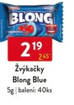 Qanto Žvýkačky Blong Blue nabídka