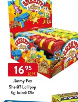 Qanto Jimmy Fox Sheriff Lollipop nabídka