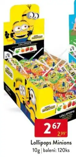 Qanto Lollipops Minions nabídka