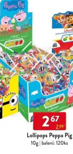 Qanto Lollipops Peppa Pig nabídka