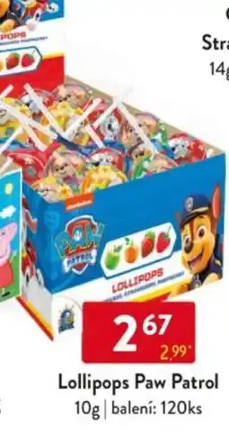 Qanto Lollipops Paw Patrol nabídka