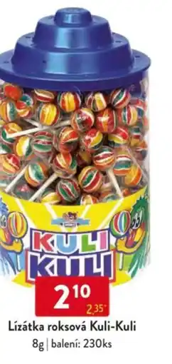 Qanto Lízátka roksová Kuli-Kuli nabídka