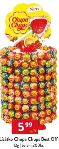 Qanto Lízátko Chupa Chups Best Off nabídka