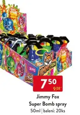 Qanto Jimmy Fox Super Bomb spray nabídka