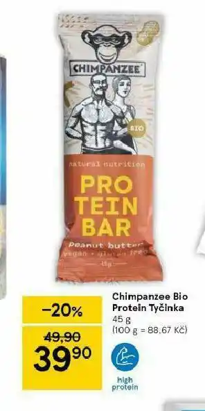 Tesco Protein tyčinka nabídka