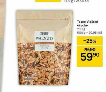 Tesco Vlašské ořechy nabídka