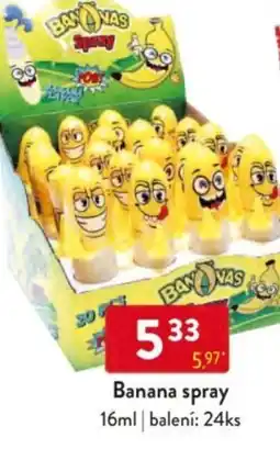 Qanto Banana spray nabídka