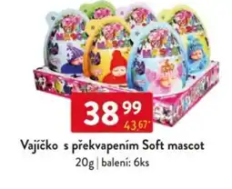 Qanto Vajíčko s překvapením Soft mascot nabídka