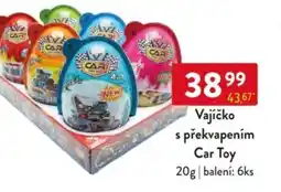 Qanto Vajíčko s překvapením Car Toy nabídka