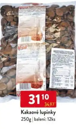 Qanto Kakaové lupínky nabídka