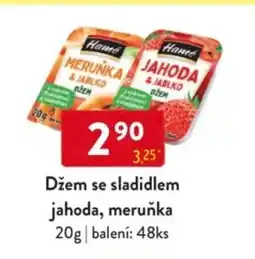 Qanto Hame Džem se sladidlem jahoda, meruňka nabídka
