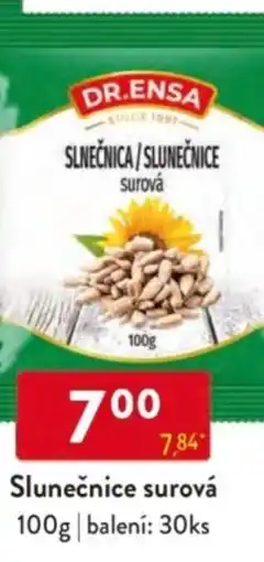 Qanto Dr.Ensa Slunečnice surová nabídka