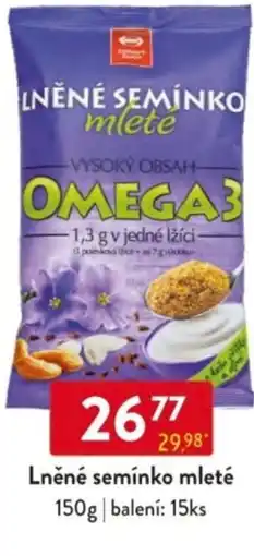 Qanto Lněné semínko mleté nabídka