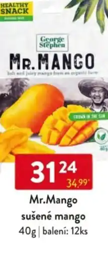 Qanto Mr.Mango sušené mango nabídka