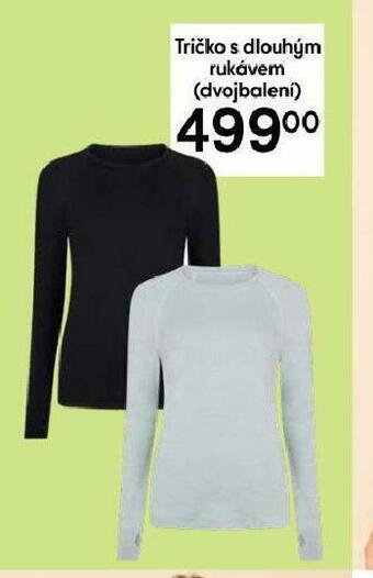 Tesco Tričko s dlouhým rukávem nabídka