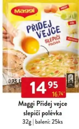 Qanto Maggi Přidej vejce slepičí polévka nabídka