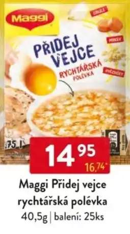 Qanto Maggi Přidej vejce rychtářská polévka nabídka