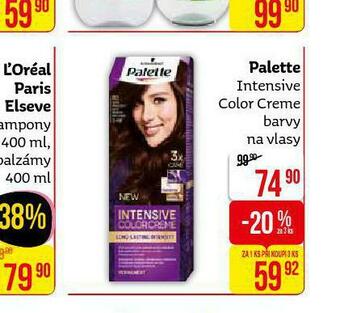 Teta Palette intensive color creme barva na vlasy nabídka