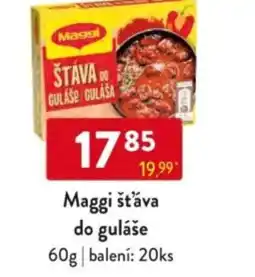 Qanto Maggi šťáva do guláše nabídka