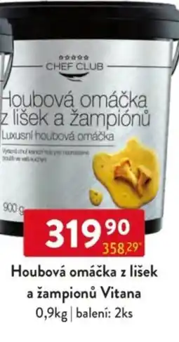 Qanto Houbová omáčka z lišek a žampionů Vitana nabídka