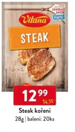 Qanto Vitana Steak koření nabídka