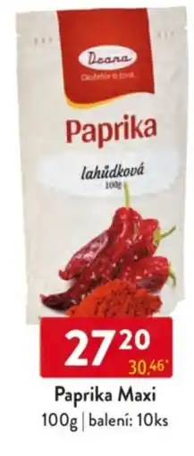 Qanto Deana Paprika Maxi nabídka